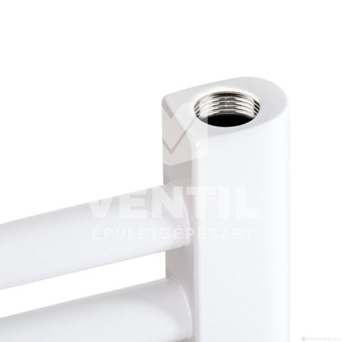 Silver 300x800 mm törölközőszárító radiátor egyenes fehér
