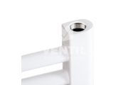Silver 400X1000 mm egyenes törölközőszárító radiátor fehér