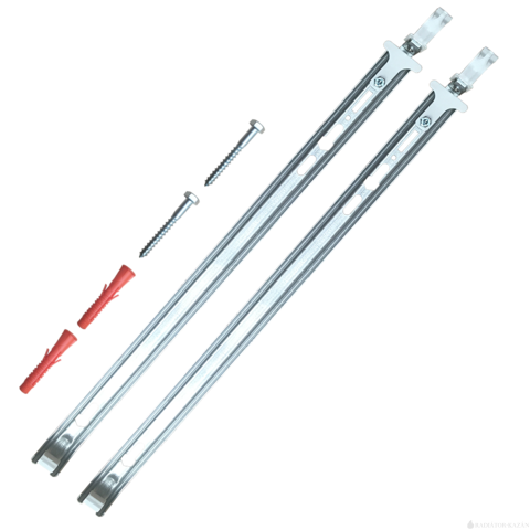 Silver UNI radiátor szelepes 22K 300x400 Jobb-bal forgatható, beépített szelepes, alsó bekötési pont, ajándék egységcsomag